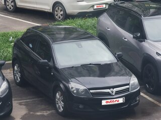 2008 Opel Astra GTC H Рестайлинг, чёрный, 365000 рублей, вид 2