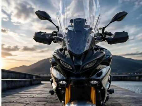 2023 Yamaha Tracer 9, чёрный, 1500000 рублей, вид 3