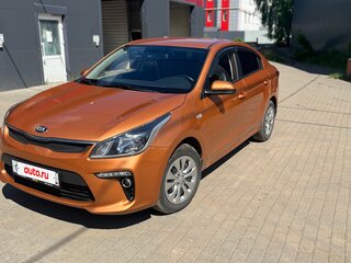 2017 Kia Rio III Рестайлинг, оранжевый, 950000 рублей, вид 1