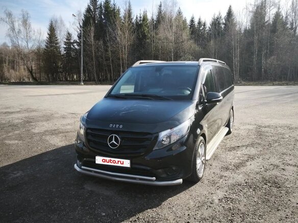2016 Mercedes-Benz Vito 114 CDI L3 III (W447), чёрный - вид 1