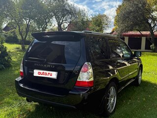 2007 Subaru Forester II Рестайлинг, чёрный, 640000 рублей, вид 4