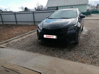 2013 Toyota Corolla XI (E160, E170, E180), чёрный, 1200000 рублей, вид 2
