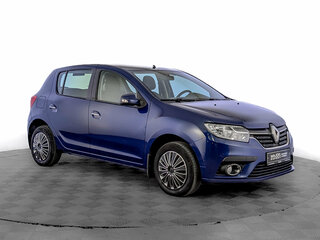 2018 Renault Sandero II Рестайлинг, синий, 1020000 рублей, вид 3