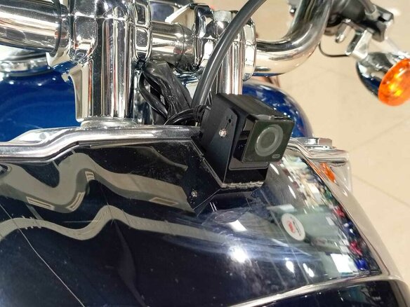 2022 Harley-Davidson Fat Boy, синий, 2250000 рублей - вид 8