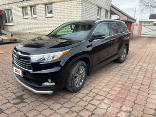 2014 Toyota Highlander III (XU50), чёрный, 3500000 рублей, вид 3