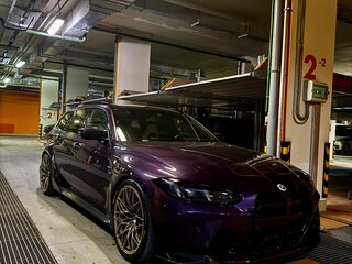 2024 BMW M3 Competition Package VI (G80), фиолетовый, 11800000 рублей, вид 2