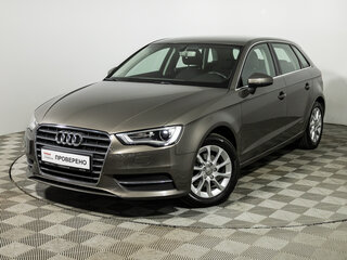 2016 Audi A3 III (8V), коричневый, 1599700 рублей, вид 1