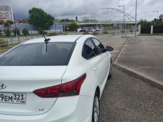2019 Hyundai Solaris II, белый, 1350000 рублей, вид 4