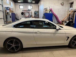 2018 BMW 4 серии 430i F32/F33/F36 Рестайлинг, белый, 2900000 рублей, вид 4