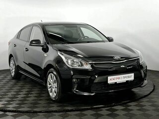 2020 Kia Rio IV, чёрный, 1395000 рублей, вид 4