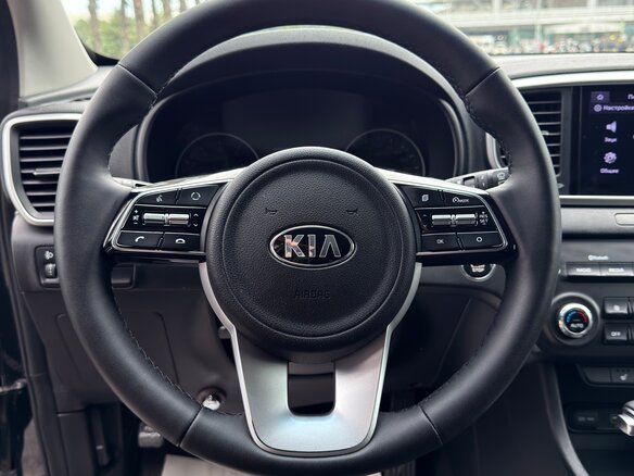 2021 Kia Sportage IV Рестайлинг, чёрный - вид 9