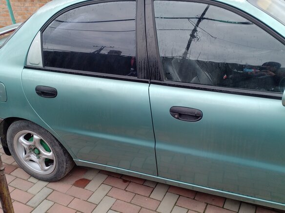 1998 Daewoo Lanos, зелёный, 191000 рублей - вид 13