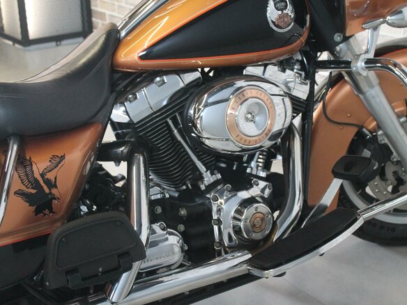 2007 Harley-Davidson Road Glide, оранжевый, 845000 рублей - вид 13
