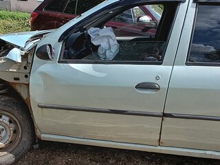 2006 Renault Logan I, зелёный, 100000 рублей, вид 2