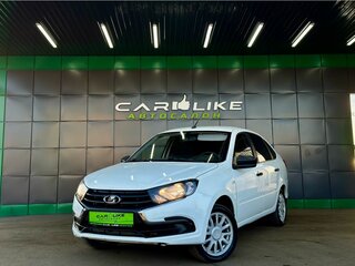 2019 Lada (ВАЗ) Granta I Рестайлинг, белый, 449000 рублей, вид 2