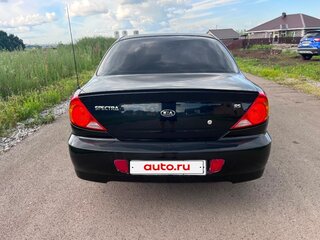 2008 Kia Spectra I Рестайлинг 2, чёрный, 297000 рублей, вид 4