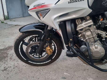 2011 Honda CBF 600, белый, 580000 рублей, вид 3