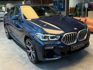 2020 BMW X6 40d III (G06), синий, 6250000 рублей, вид 2