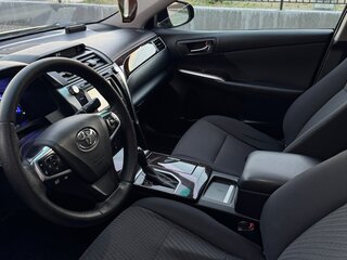 2016 Toyota Camry VII (XV50) Рестайлинг, голубой, 1590000 рублей, вид 5