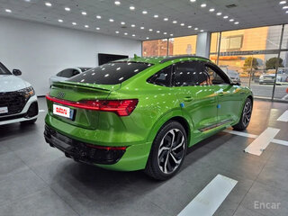 2024 Audi Q8 Sportback e-tron 55, зелёный, 10432015 рублей, вид 3