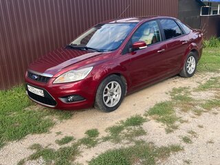 2008 Ford Focus II Рестайлинг, красный, 650000 рублей, вид 2