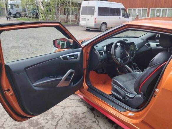 2014 Hyundai Veloster I, оранжевый, 1000000 рублей - вид 19