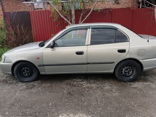 2008 Hyundai Accent ТагАЗ II, серый, 330000 рублей, вид 2