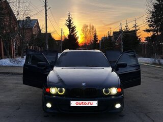 2001 BMW 5 серии 525i IV (E39) Рестайлинг, синий, 730000 рублей, вид 5