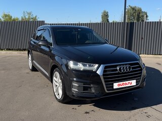 2018 Audi Q7 II (4M), чёрный, 4600000 рублей, вид 4