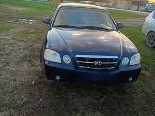 2005 Kia Magentis I Рестайлинг, синий, 240000 рублей, вид 2