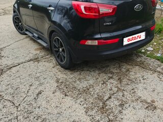 2011 Kia Sportage III, чёрный, 1650000 рублей, вид 3