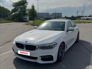 2017 BMW 5 серии 530i VII (G30/G31/G38), белый, 3200000 рублей, вид 1