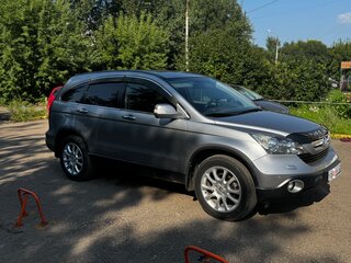 2007 Honda CR-V III, серебристый, 1200000 рублей, вид 2