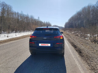 2020 Hyundai Tucson III Рестайлинг, синий, 2150000 рублей, вид 4