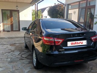 2018 Lada (ВАЗ) Vesta I, чёрный, 950000 рублей, вид 5