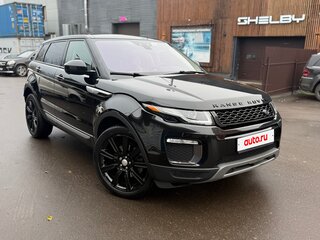 2017 Land Rover Range Rover Evoque I Рестайлинг, чёрный, 3050000 рублей, вид 2