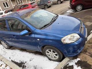 2008 Chevrolet Aveo I Рестайлинг, синий, 370000 рублей, вид 2