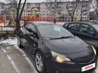 2011 Opel Astra GTC J Рестайлинг, чёрный, 700000 рублей, вид 4