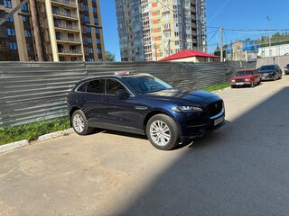 2017 Jaguar F-Pace I, синий, 2400000 рублей, вид 3