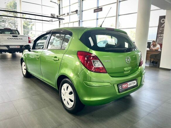 2012 Opel Corsa D Рестайлинг II, зелёный, 499900 рублей - вид 5