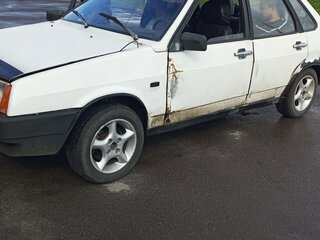 1996 Lada (ВАЗ) 21099, белый, 85000 рублей, вид 1