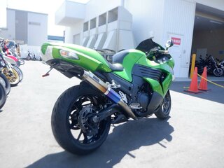 2009 Kawasaki ZX-14R, зелёный, 749000 рублей, вид 4
