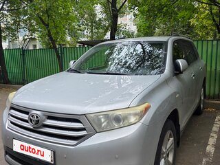 2013 Toyota Highlander II (XU40) Рестайлинг, серый, 1850000 рублей, вид 2
