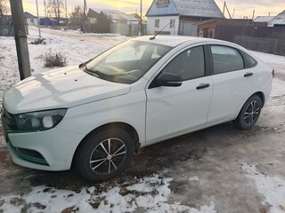 2020 Lada (ВАЗ) Vesta I, белый, 800000 рублей, вид 1