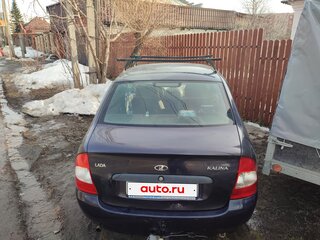 2007 Lada (ВАЗ) Kalina I, синий, 170000 рублей, вид 3