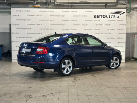 2015 Skoda Octavia III (A7), синий, 799000 рублей, вид 5