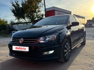 2015 Volkswagen Polo V, чёрный, 550000 рублей, вид 3