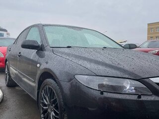 2007 Mazda 6 I (GG) Рестайлинг, чёрный, 595000 рублей, вид 2