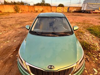 2011 Kia Rio III, зелёный, 450000 рублей, вид 1