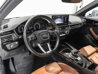 2021 Audi A4 40 TFSI V (B9) Рестайлинг, белый, 3184654 рублей, вид 5